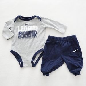 Nike Legend Bound Cotton Onsie Outfit Athletic
